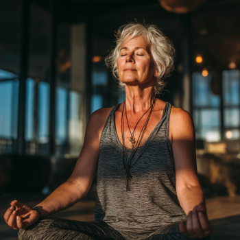 Стол йога за хора с ограничена подвижност